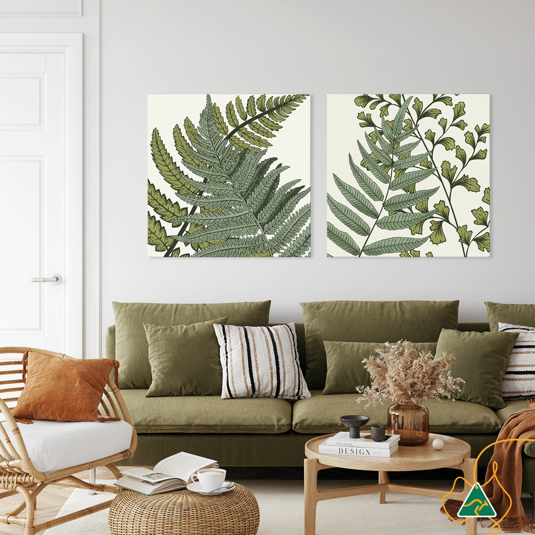FERN STUDY III - Canvas Print