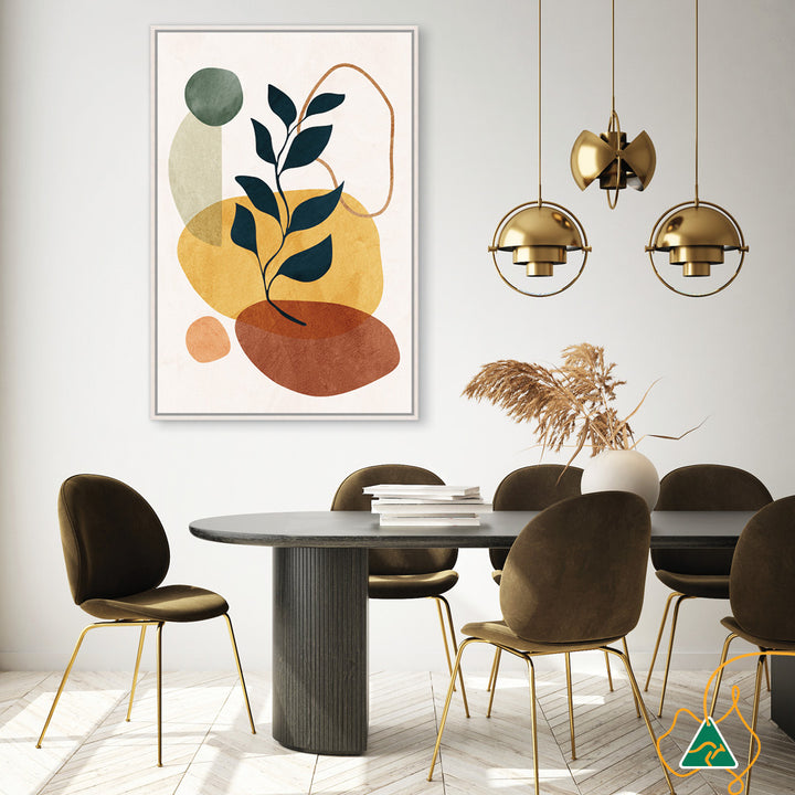 GLOBAL EARTH I - Framed Canvas