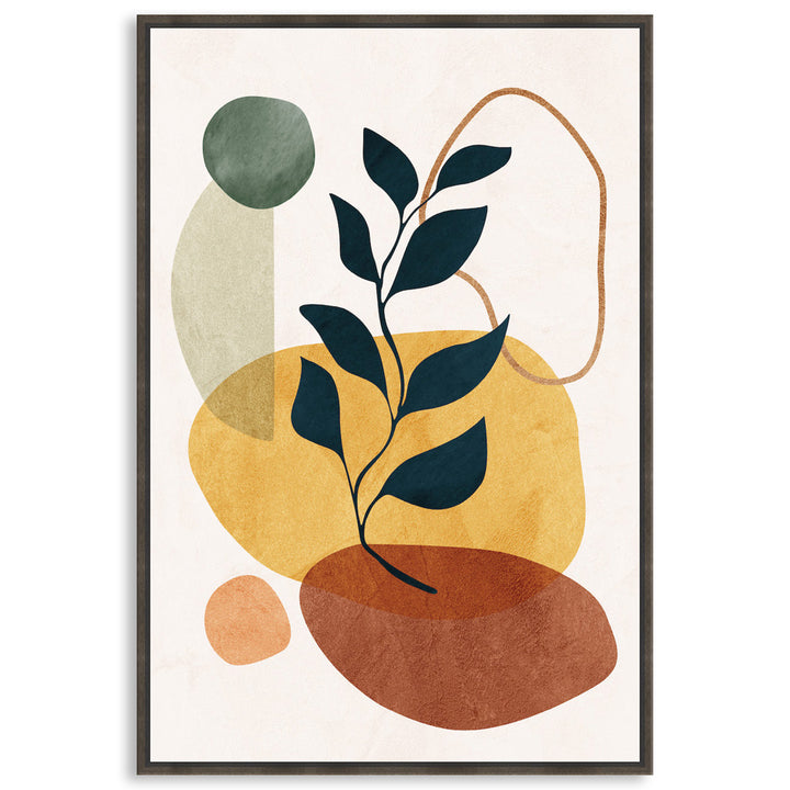 GLOBAL EARTH I - Framed Canvas