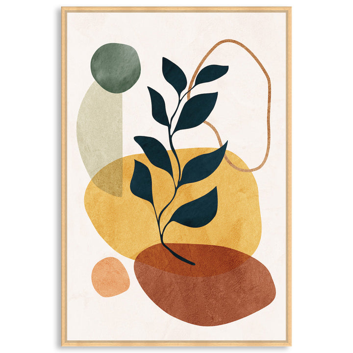 GLOBAL EARTH I - Framed Canvas