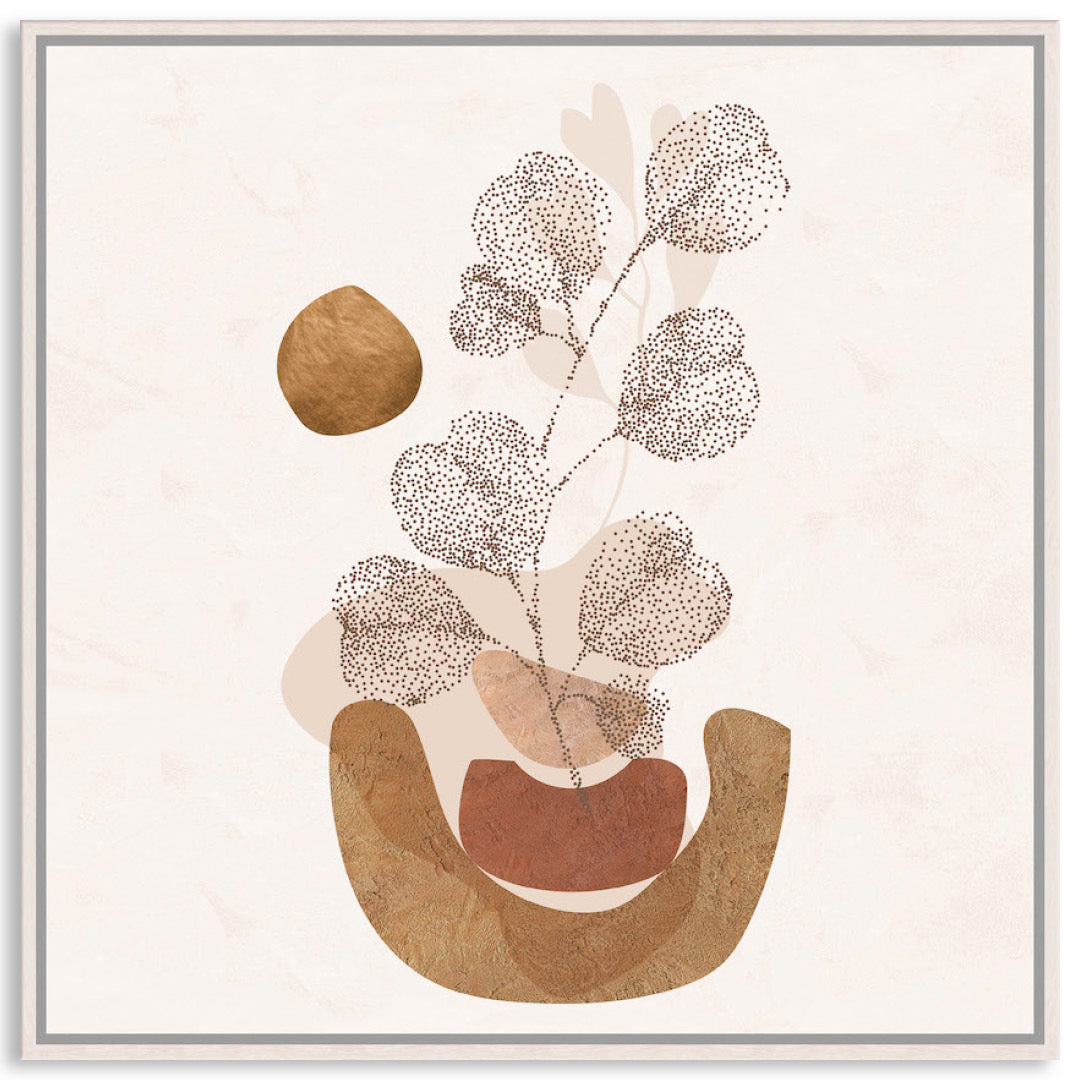 GLOBAL EARTH III - Framed Canvas