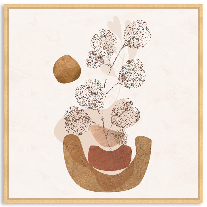GLOBAL EARTH III - Framed Canvas