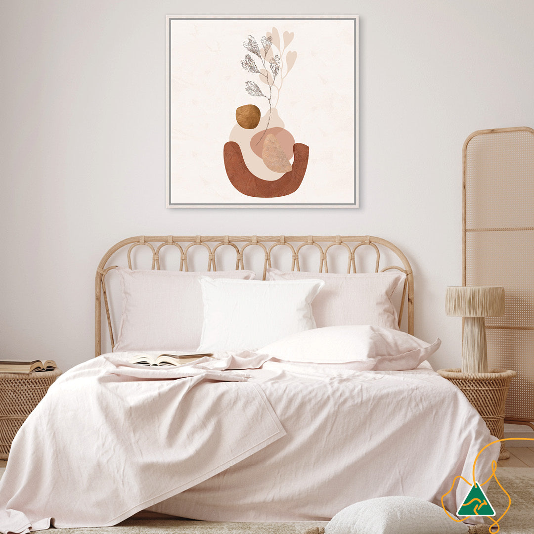 GLOBAL EARTH IV - Framed Canvas