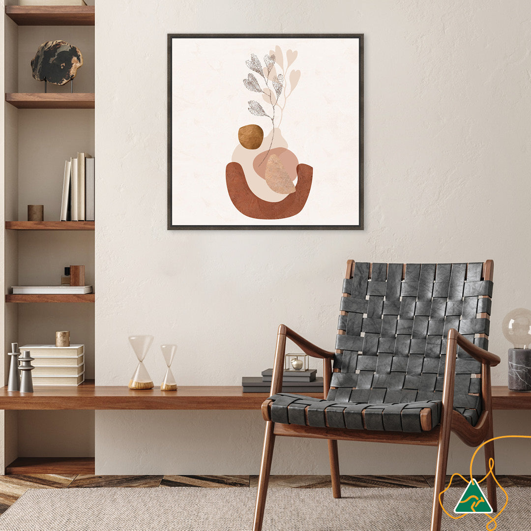 GLOBAL EARTH IV - Framed Canvas