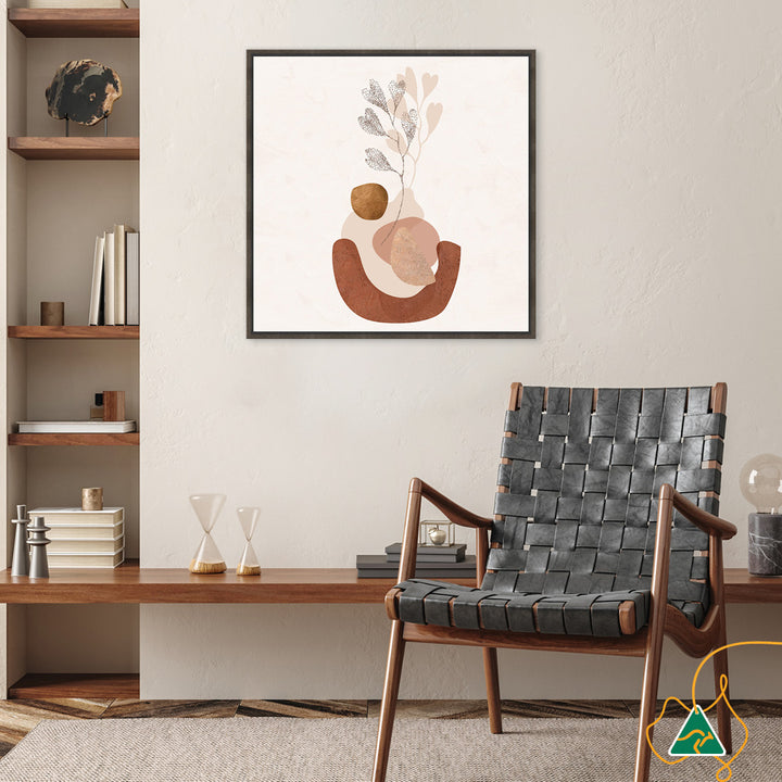 GLOBAL EARTH IV - Framed Canvas