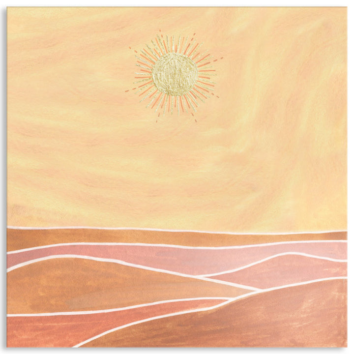 GOLDEN SKY II - Canvas Print