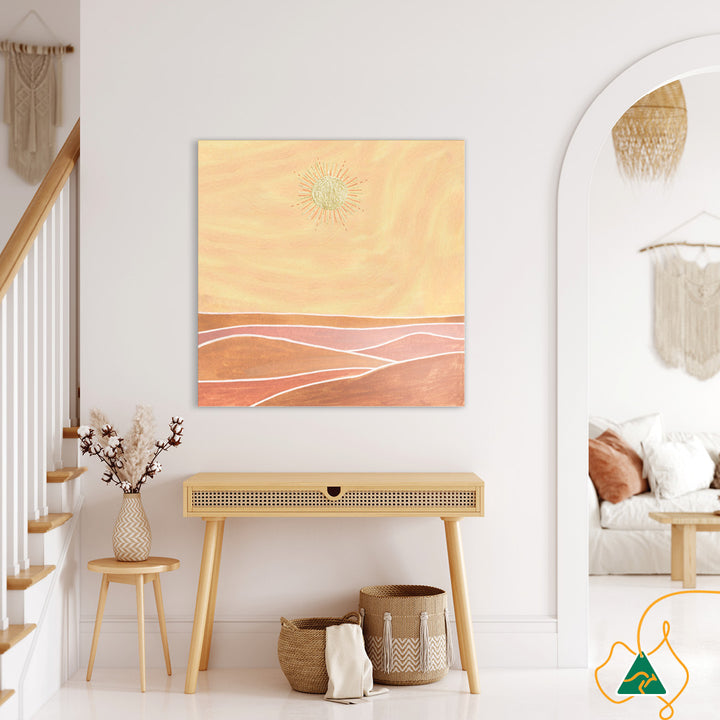 GOLDEN SKY II - Canvas Print