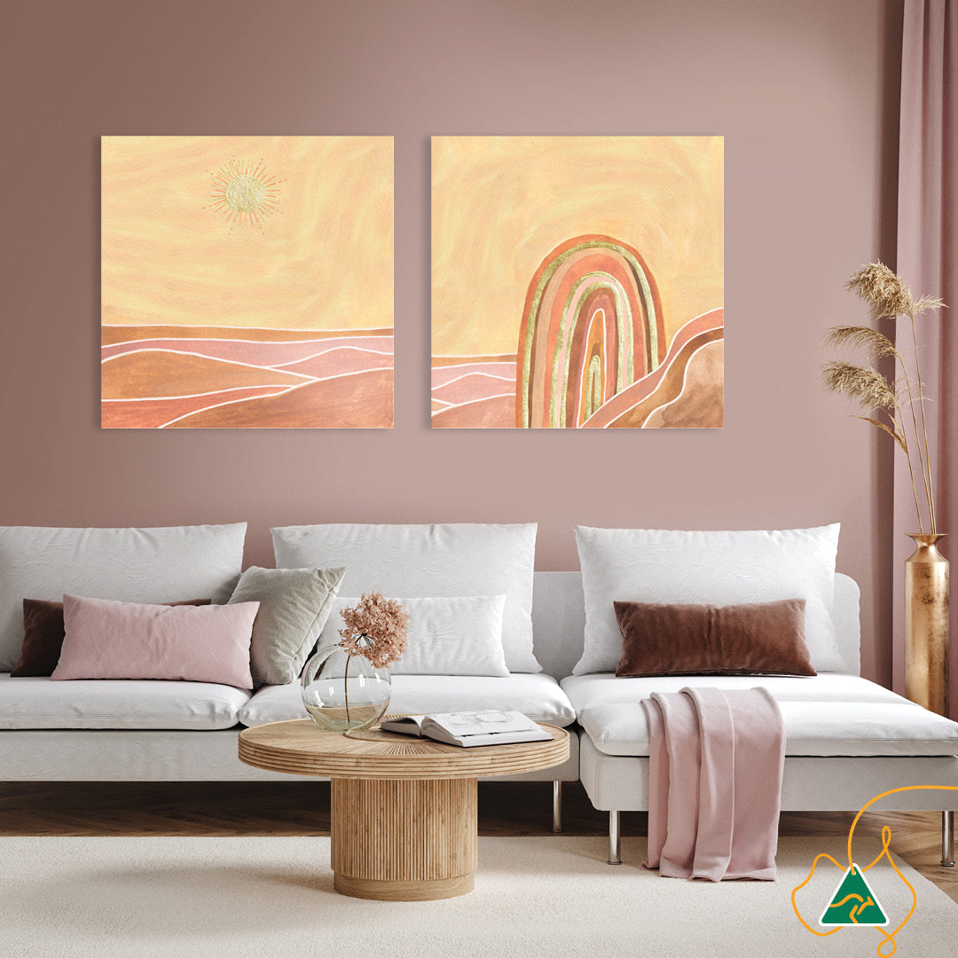 GOLDEN SKY II - Canvas Print