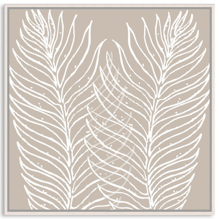 MODERN FLORA IV - Framed Canvas