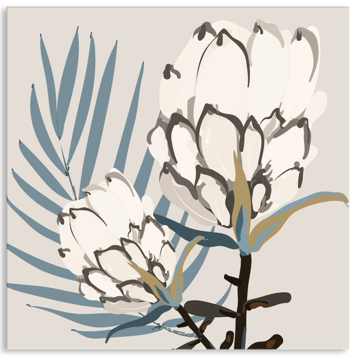 PROTEA BLUE II - Canvas Print