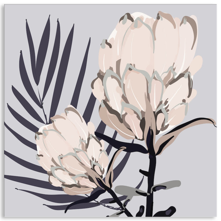 PROTEA GREY II - Canvas Print