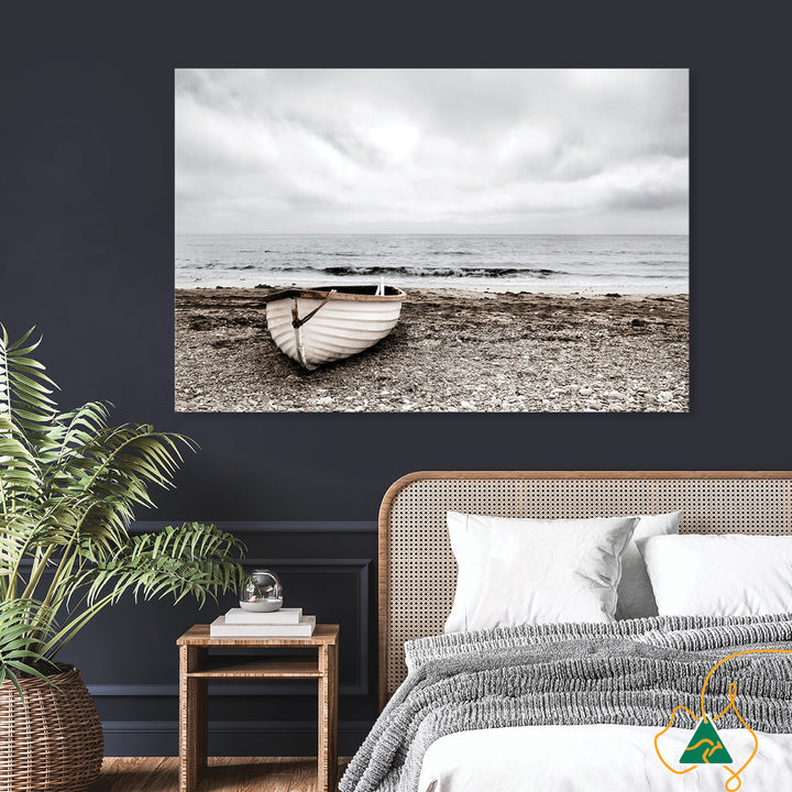 SECLUDED BEACH I - Canvas Print