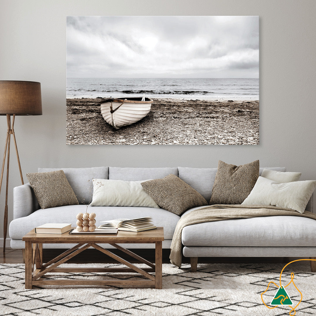 SECLUDED BEACH I - Canvas Print