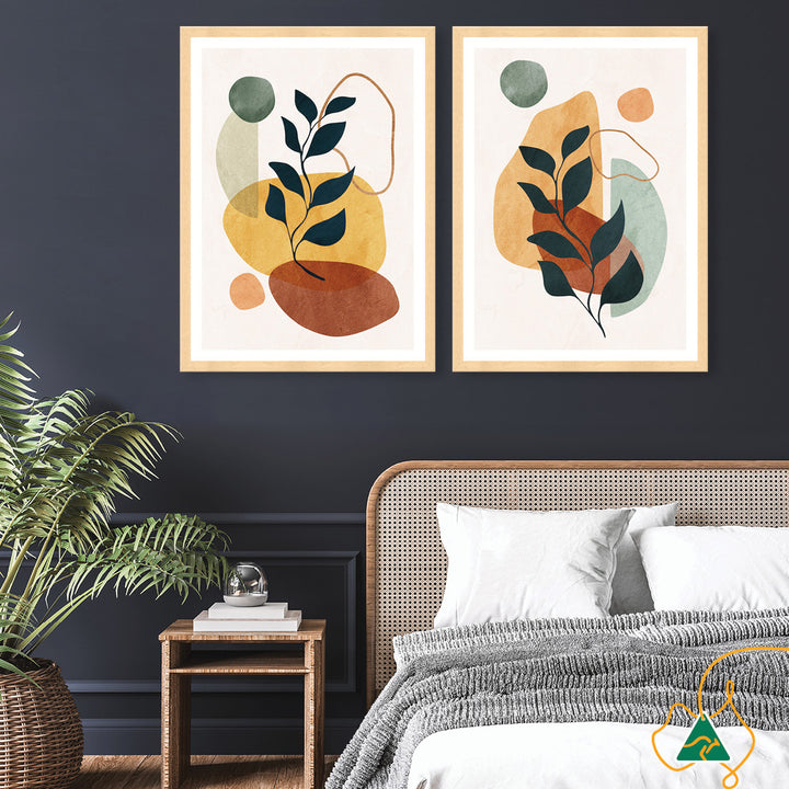 GLOBAL EARTH I - Framed Print