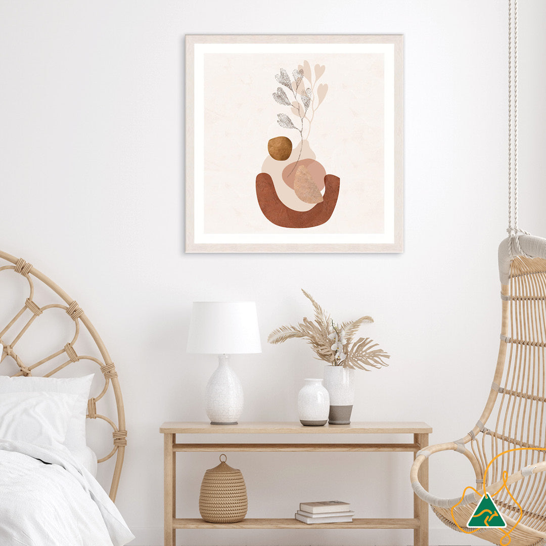 GLOBAL EARTH IV - Framed Print