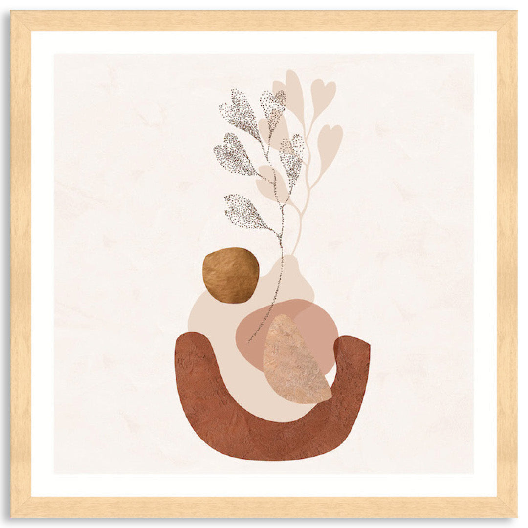 GLOBAL EARTH IV - Framed Print
