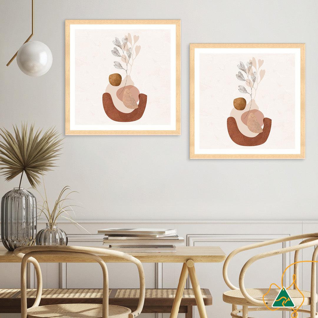GLOBAL EARTH IV - Framed Print