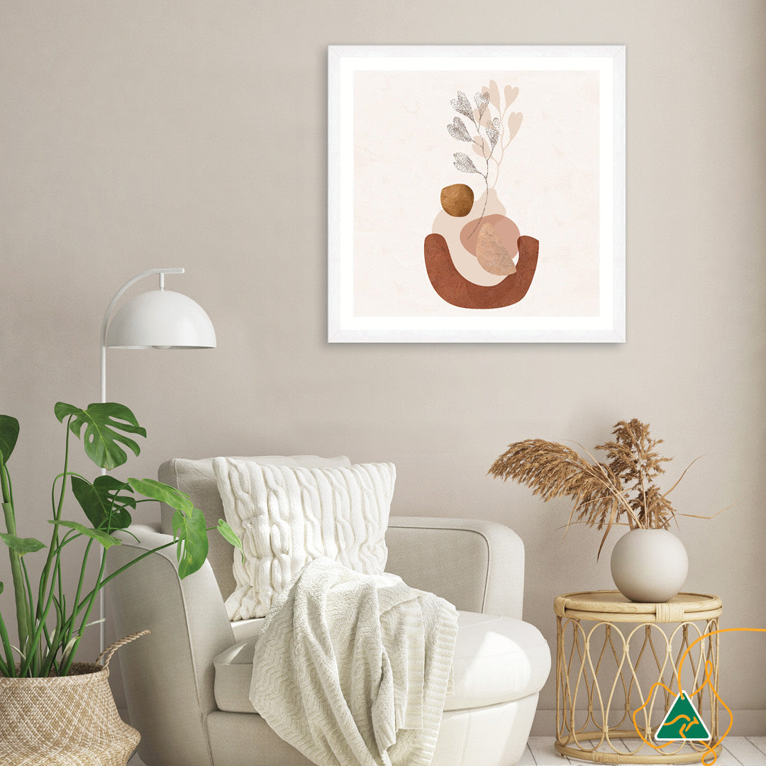 GLOBAL EARTH IV - Framed Print