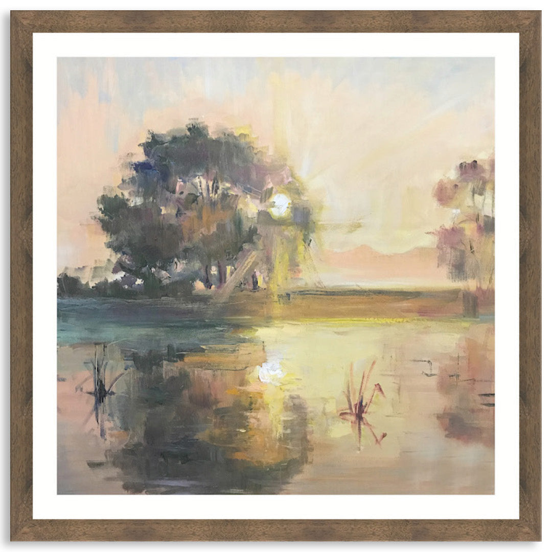 HOLIDAY SUNRISE I - Framed Print