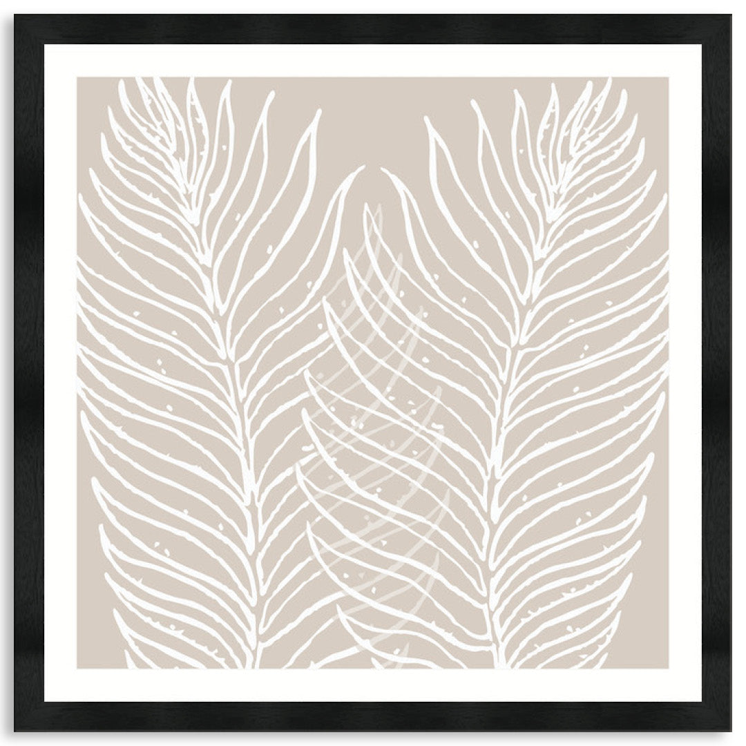 MODERN FLORA I - Framed Print
