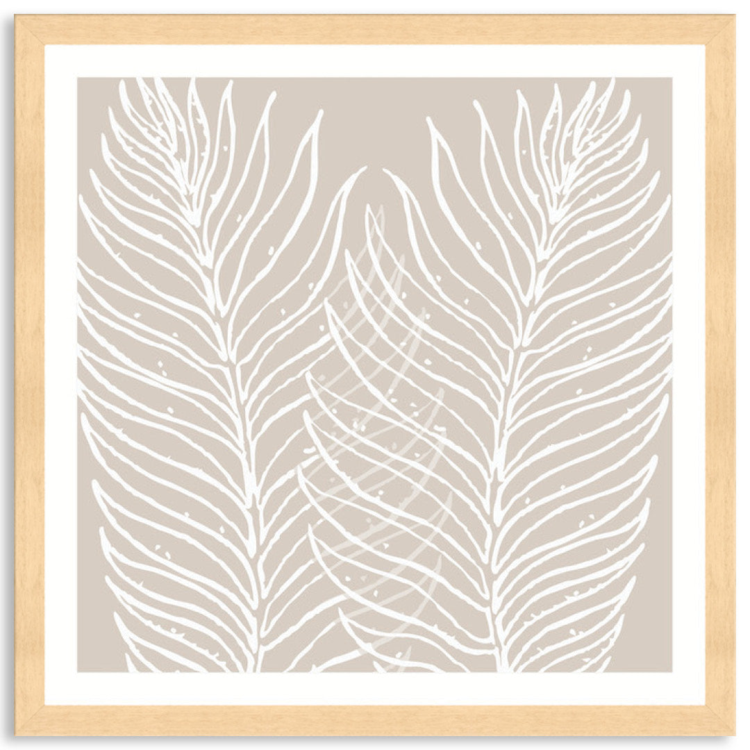 MODERN FLORA I - Framed Print