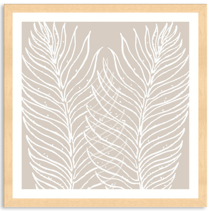 MODERN FLORA I - Framed Print