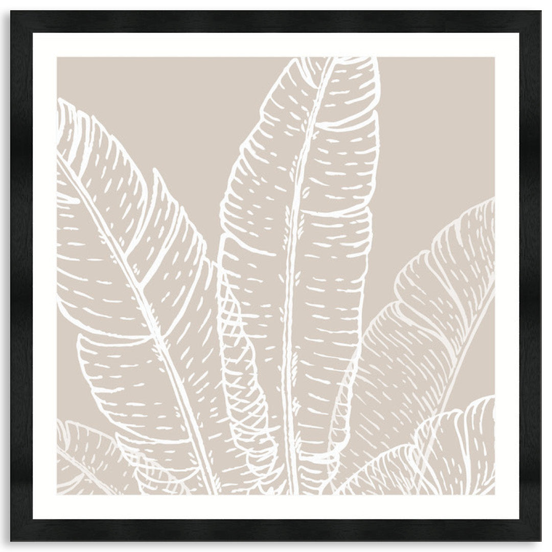 MODERN FLORA III - Framed Print