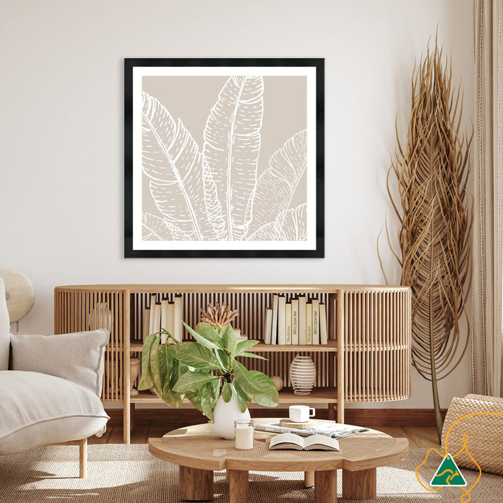 MODERN FLORA III - Framed Print