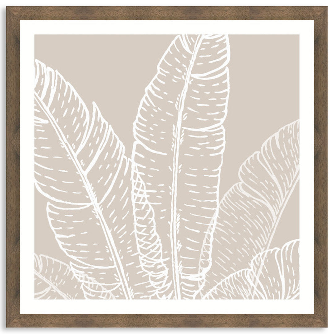 MODERN FLORA III - Framed Print