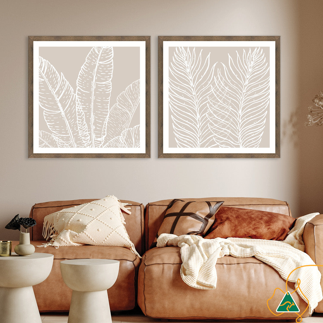 MODERN FLORA III - Framed Print