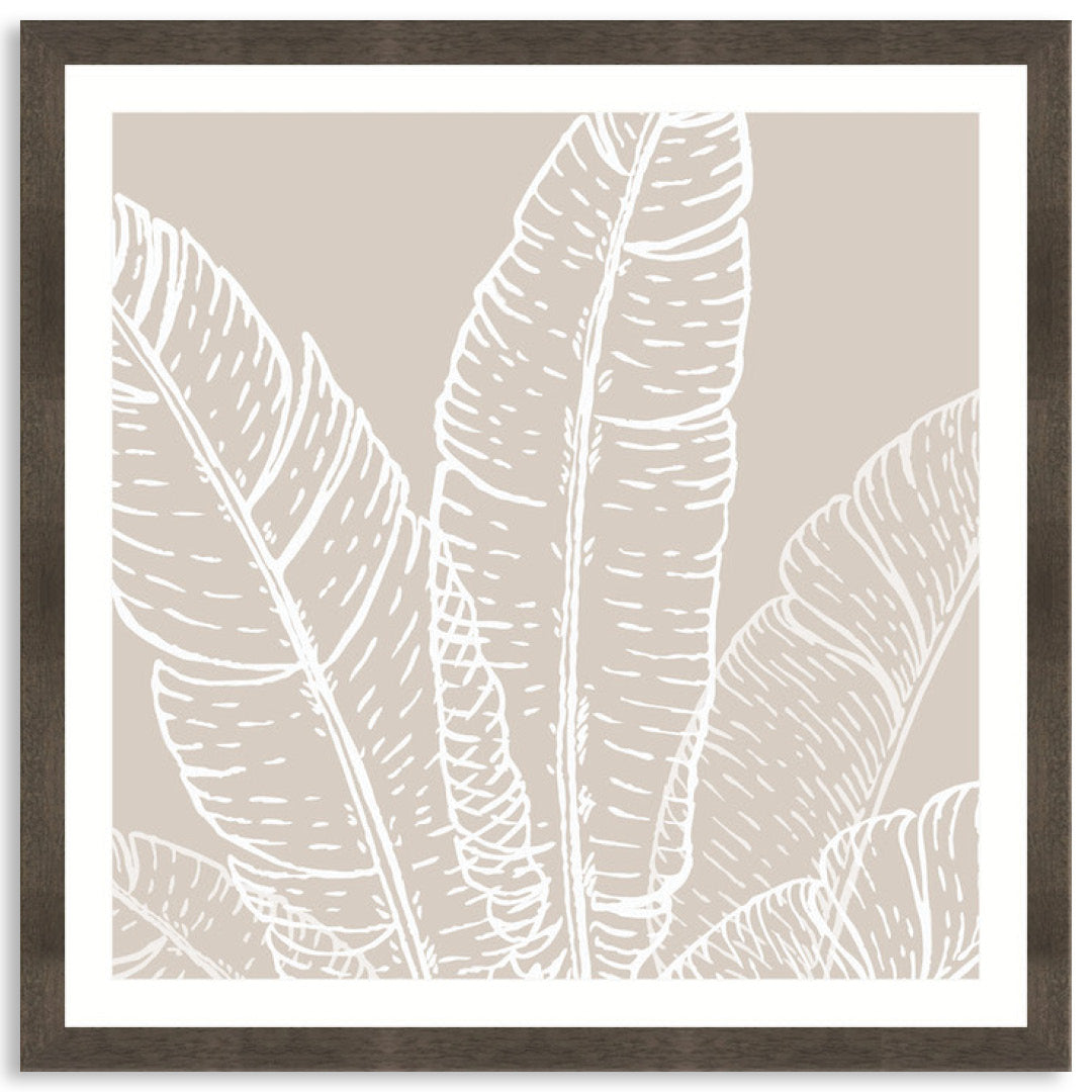 MODERN FLORA III - Framed Print