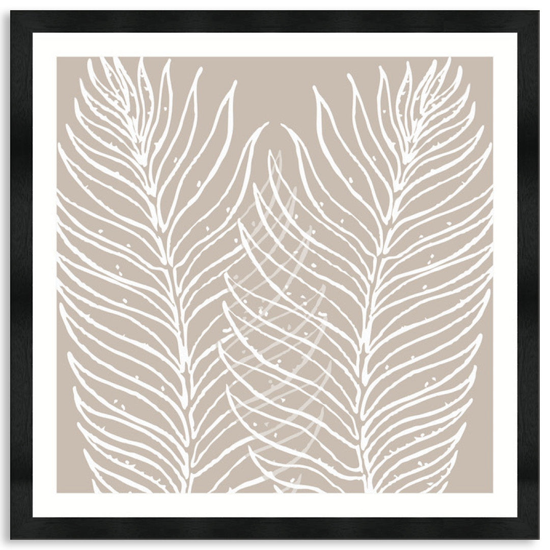 MODERN FLORA IV - Framed Print
