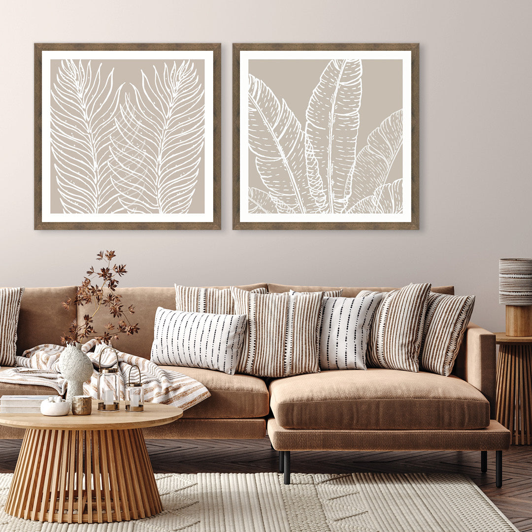 MODERN FLORA IV - Framed Print