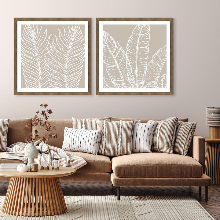 MODERN FLORA IV - Framed Print