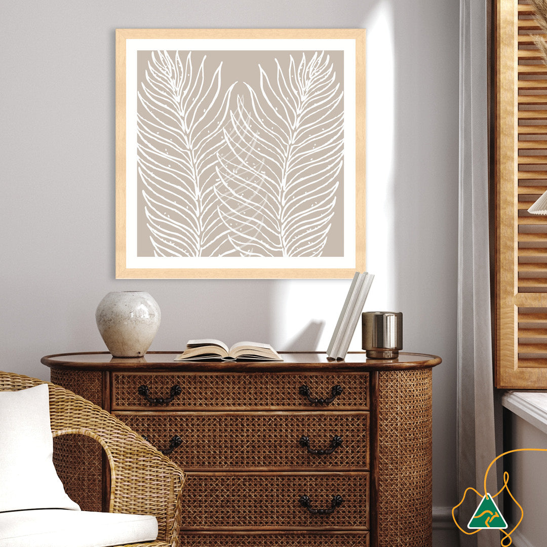 MODERN FLORA IV - Framed Print