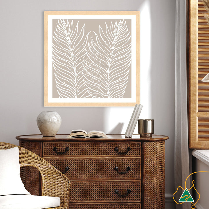 MODERN FLORA IV - Framed Print