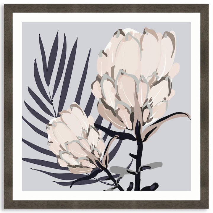 PROTEA GREY II - Framed Print