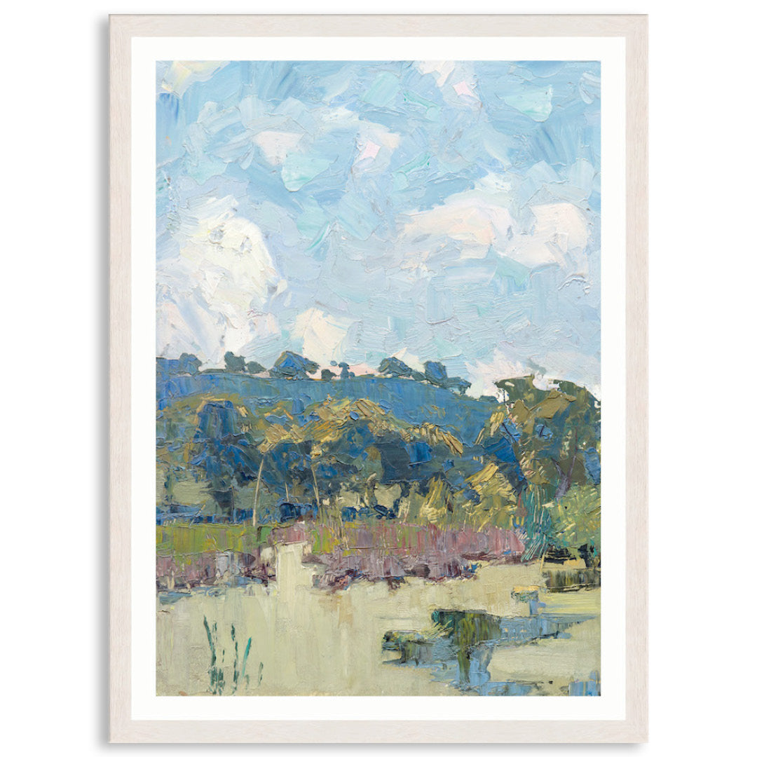 RURAL POND I - Framed Print