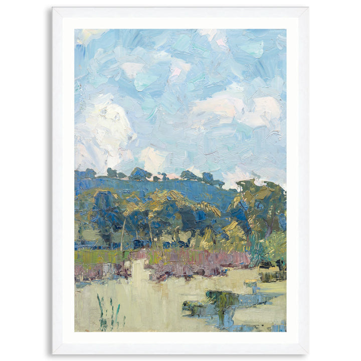 RURAL POND I - Framed Print