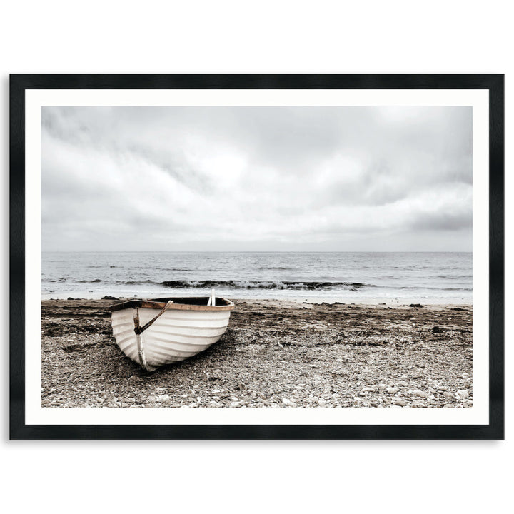 SECLUDED BEACH I - Framed Print