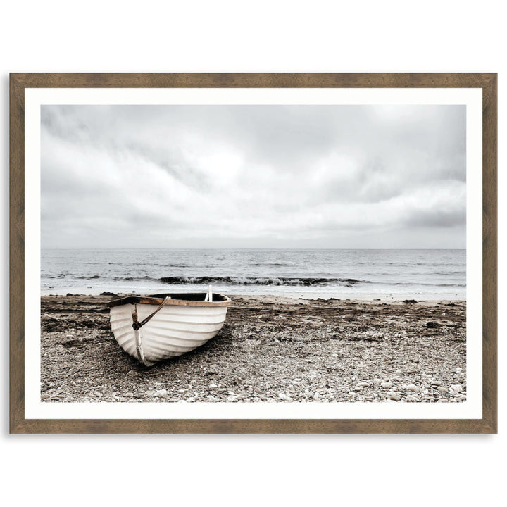 SECLUDED BEACH I - Framed Print