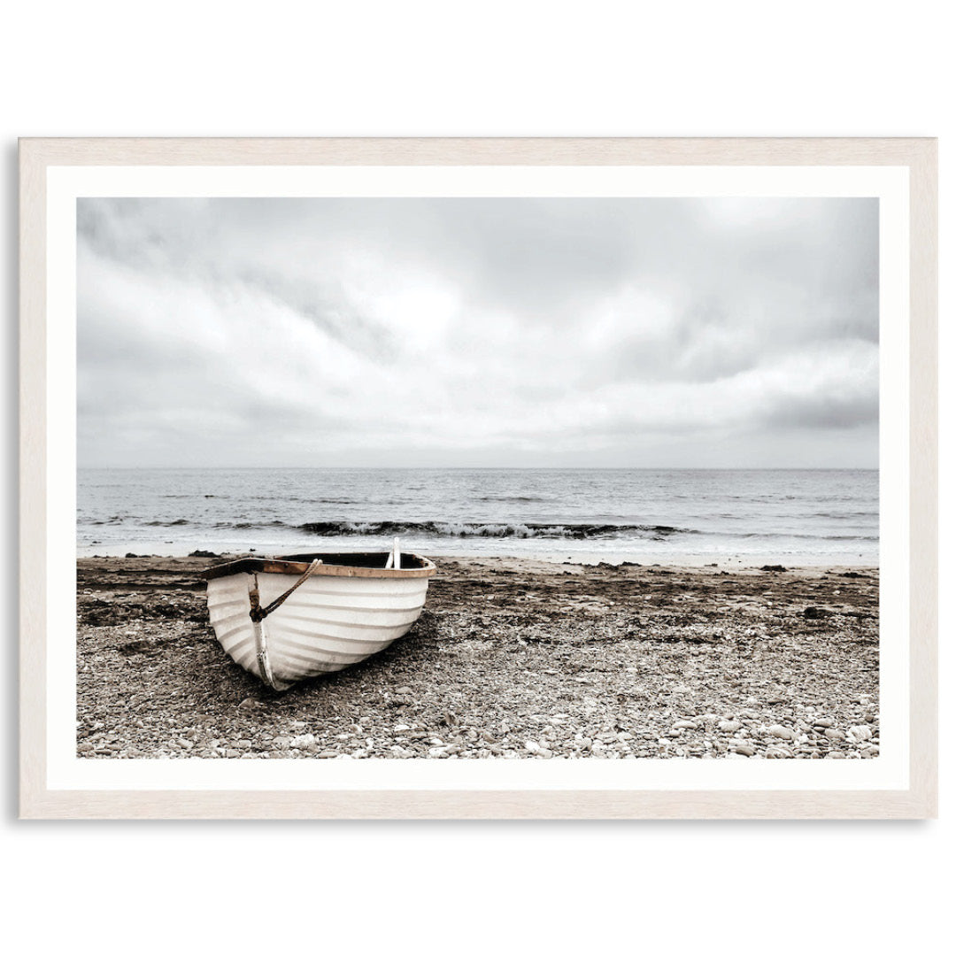 SECLUDED BEACH I - Framed Print
