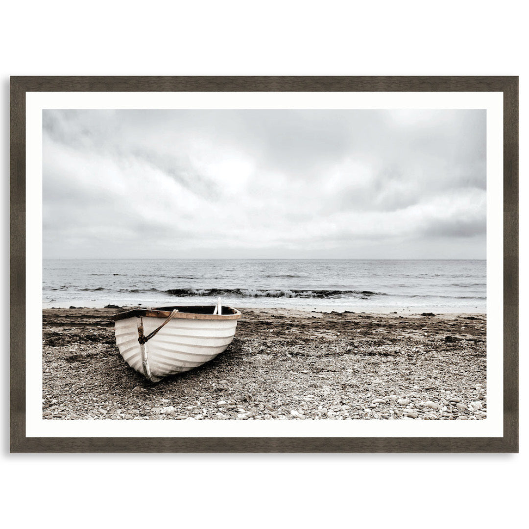 SECLUDED BEACH I - Framed Print