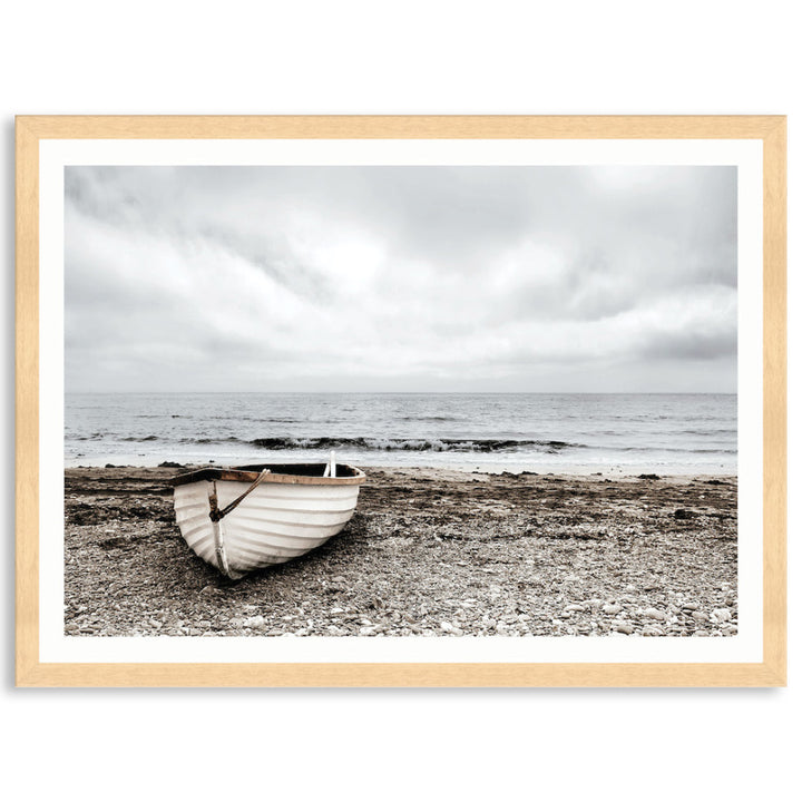 SECLUDED BEACH I - Framed Print