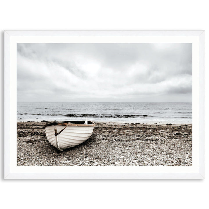 SECLUDED BEACH I - Framed Print