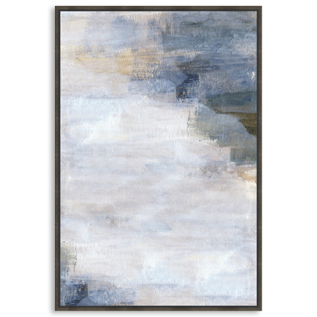 NEUTRAL BLISS I - Framed Canvas
