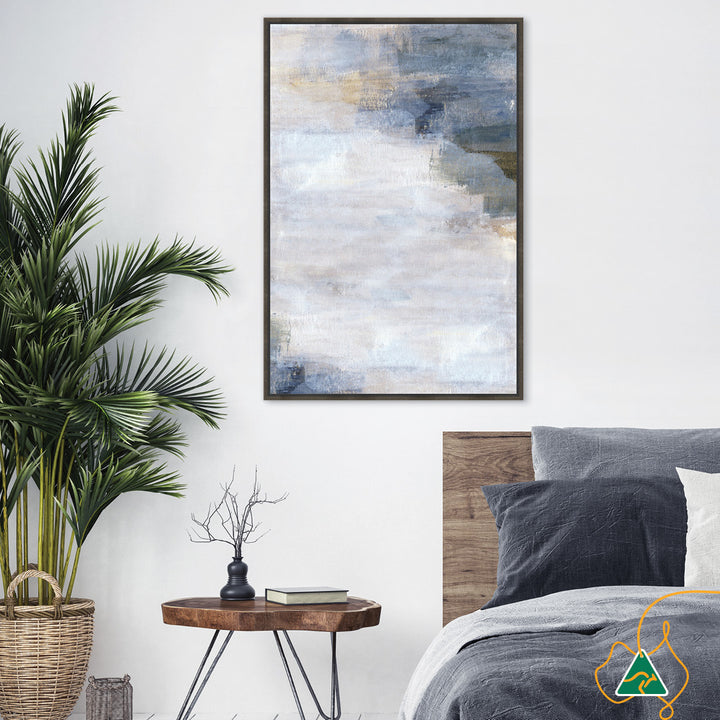 NEUTRAL BLISS I - Framed Canvas