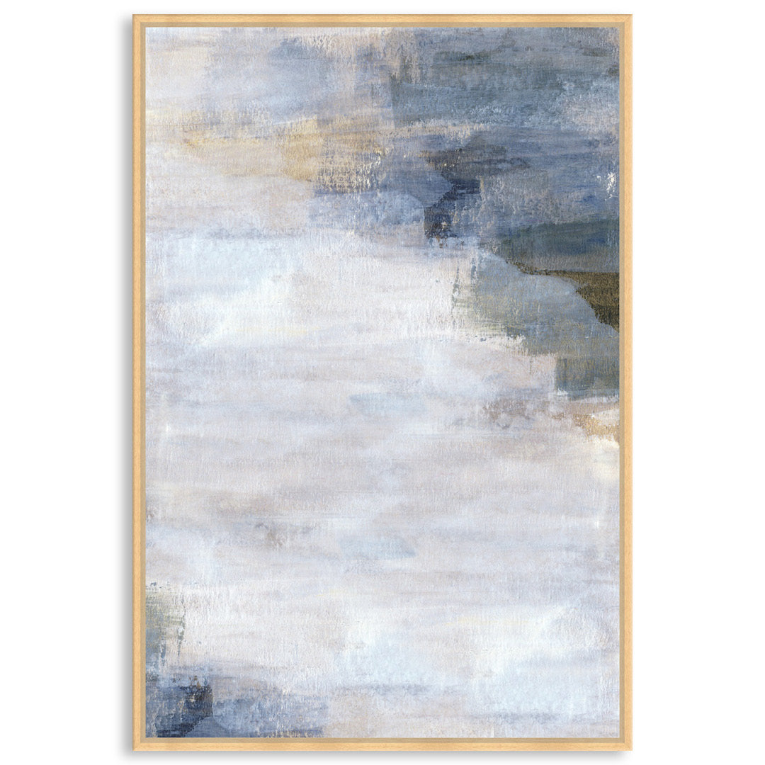 NEUTRAL BLISS I - Framed Canvas