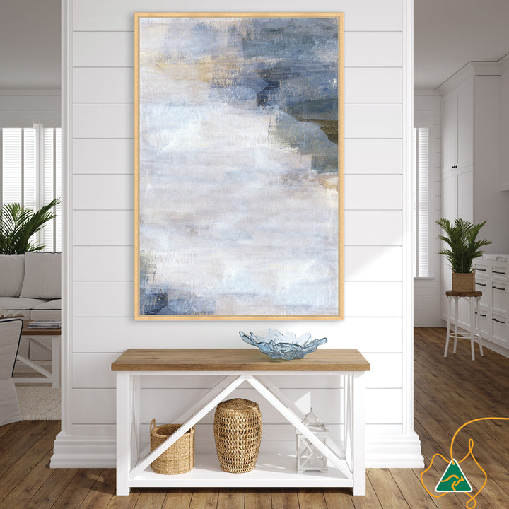 NEUTRAL BLISS I - Framed Canvas