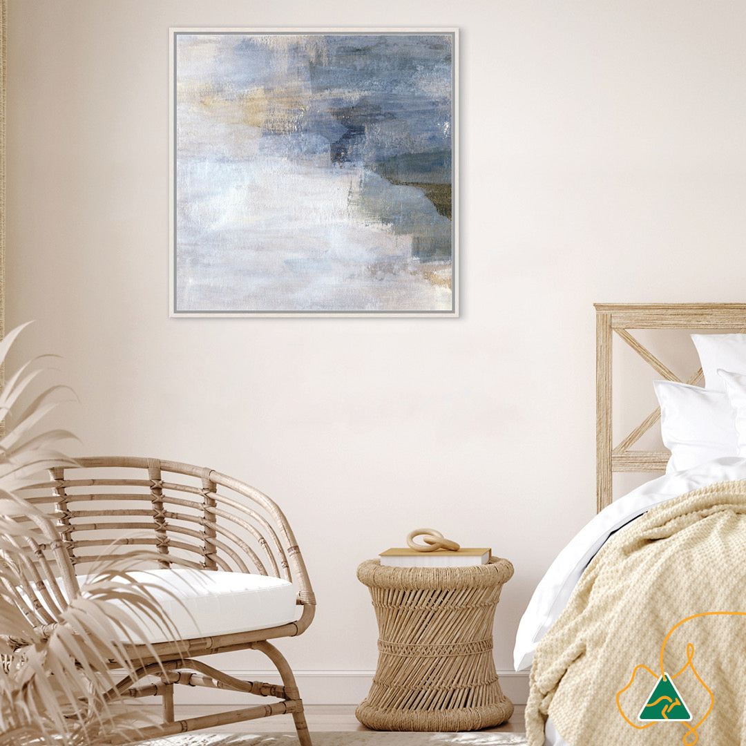 NEUTRAL BLISS II - Framed Canvas